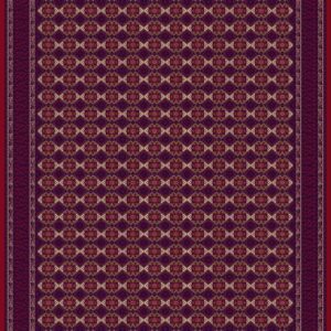 Maroon Turkish Carpet with Design